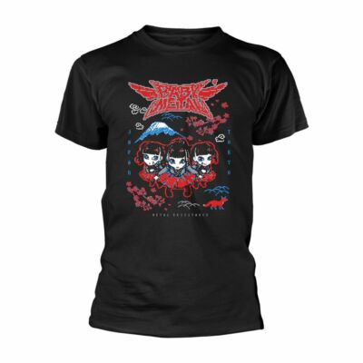 Official Babymetal T Shirt Pixel Tokyo Logo Black Mens Japanese Metal Rock  New | eBay UK