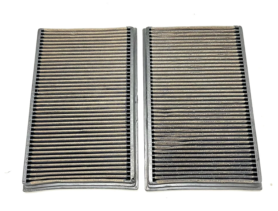 🐝Juego de 2 filtros de aire de alto flujo BMW 03-08 740i 750iL 760i 760Li K&N 33-2254 Foto 2 de 4