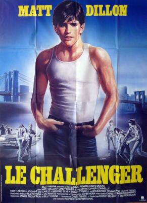 LIAR'S MOON - MATT DILLON / AUTO - ORIGINAL GROSSES FRANZÖSISCHES FILMPLAKAT