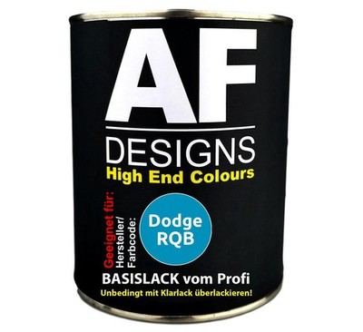 250ML Autolack für Dodge RQB Chief Basislack spritzfertig