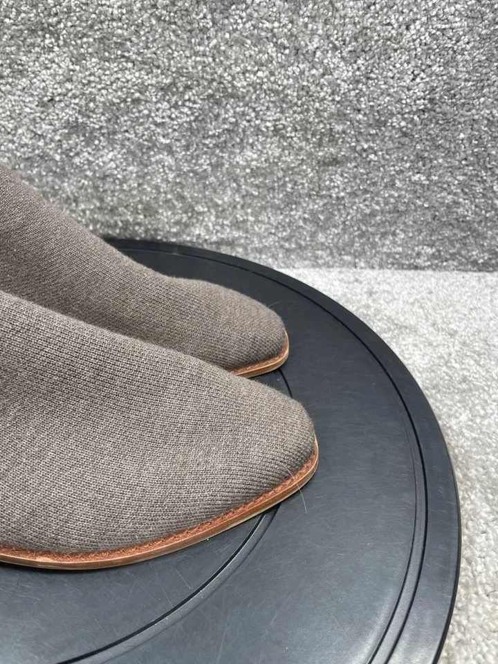 Rothy's Chelsea Boot Womens Size 8 Brown The Merino Wool Ankle Round Toe Pull On - Image 2 of 4