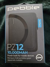 Veho Pebble PZ-12 Rugged Portable Power Bank – 10,000mAh Black Camping 175 Grams