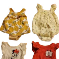 Baby Girl Clothing Lot Dresses  Outfits Multicolor Floral Striped Animal