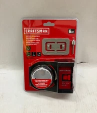 Craftsman Door Lock Installation Kit Hole Saw 6pc For Wood Doors Free USA Ship