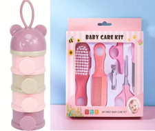 Baby Four-layer Portable Snack Food Container and Baby Grooming Baby Healthcare