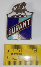 Rare 1922 Durant Griffin Wings Car Radiator Brass Metal Emblem Badge Logo