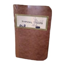 Ephemera Texaco Typical Tests Training Booklet 1960 Industrial Acedemia
