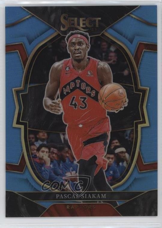2022-23 Panini Select Concourse Light Blue Prizm 255/299 Pascal Siakam #48 0ce4