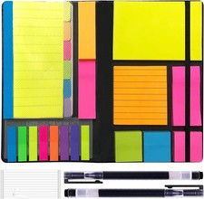 Sticky Notes Set Divider Tabs Planner Memo Notes