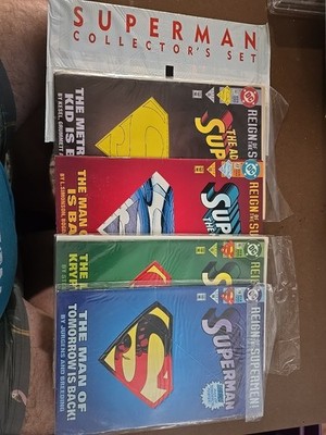 Reign of Supermen All four comics Superboy, Cyborg Superman, Eradicator, Steel,