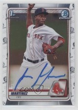 2020 Bowman Chrome Prospect Auto Joan Martinez #CPA-JMA Auto n1u