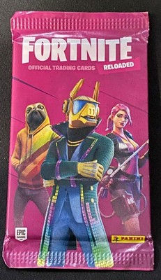 Fortnite Reloaded Epic Games Panini Official Trading Card Booster Pack Rare NEU