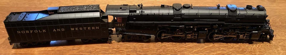 Broadway Limited HO Norfolk & Western Class A 2-6-6-4 #1217 NEW Original Box - Image 2 of 3