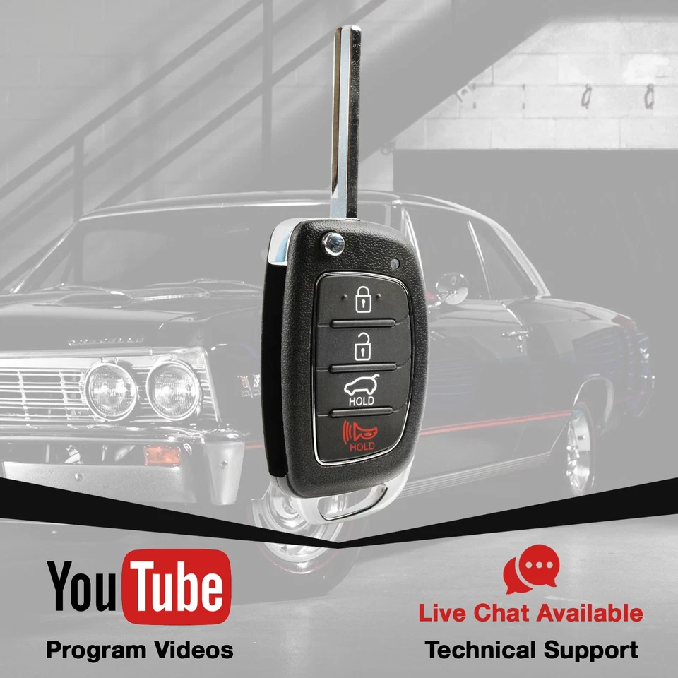 Key Fob Remote for 2015 2016 2017 2018 2019 Hyundai Santa Fe TQ8-RKE-4F31 - Image 3 of 4