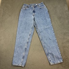 Vintage Levis 550 Jeans Womens 14 28x30 Blue Denim Relaxed Fit Tapered Leg