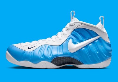 Nike Air Foamposite Pro University Blue UNC White HF0794-400 sz 8 Men's