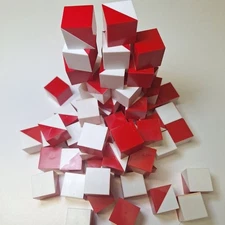 Trac 4 Replacement Blocks Angle Vintage Game Speed Memory Matching Patterns