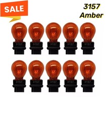 Bulk Lot Of 10 Amber Turn Signal Parking Drl Light Bulbs 3157 Bulk Lot Of 10 Amber Turn Signal Parking Drl Light Bulbs 3157