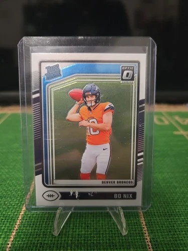 🔥2024 Panini Donruss Optic - Bo Nix Base RC Rated Rookie #209