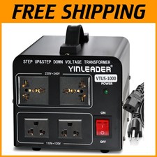 1000W Voltage Converter Transformer Step Up/Down 110V/220V