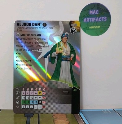 DC Heroclix  AL JHOR DAN  -  L040  LEGACY CARD  Lantern Legacy Set