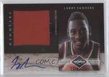 2010-11 Limited Freshman Jumbo Materials Signatures 16/99 Larry Sanders Auto 0m7