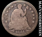 1855 Seated Liberty Half Dime- Scarce Better Date No Reserve #i5565