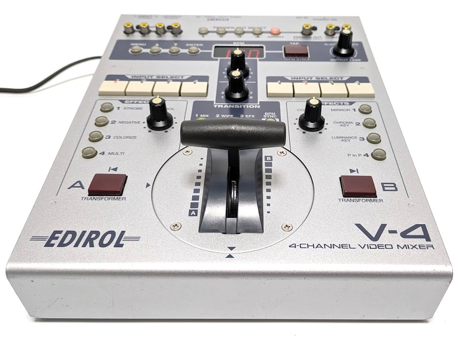 EDIROL V-4 4 Channel Video Mixer AV Switcher Full Digital Effects
