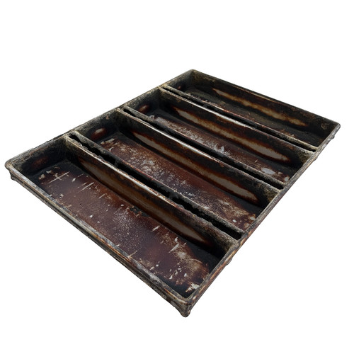 Lot of 809 American Pan Co 4-Strap Bread Loaf Pans Ins. Dim. 16.75 x 4.75 x 2.25