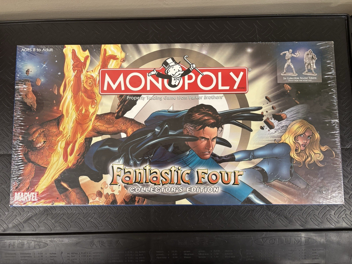 2005 Marvel Fantastic Four Collector's Edition Monopoly NEW | eBay