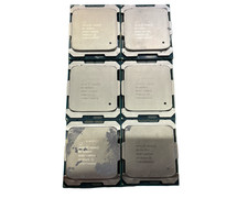 LOT OF 6 INTEL XEON PROCESSORS - (E5-2630V4) (E5-2623V4) SEE DESCRIPTION *SE