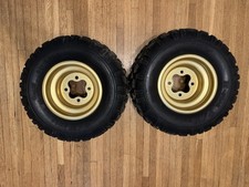 1985 - 1986 Honda Atc Trx 250r Rear Wheels D.i.d. Japan Oem With Ohtsu H-traks