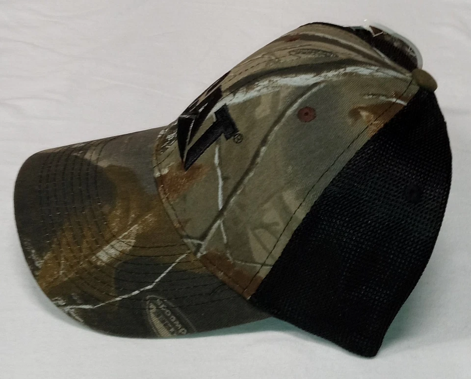 Caterpillar Embroidered Camouflage Unisex Trucker Style Adjustable Hat - Image 2 of 4