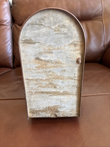 Vintage 1899 Bates Hawley US MAIL Style 3A Mailbox W/ Cast Iron Door& Front Slot - Picture 8 of 20