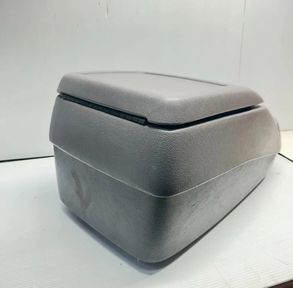 Consola central Ford con portavasos - gris - se adapta a 1992-1996 F150 F250 F350 OBS Foto 3 de 4
