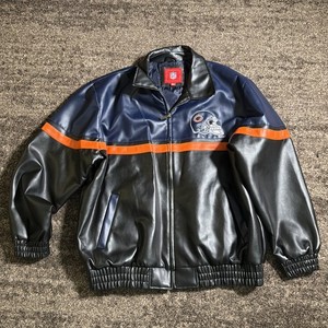 Chicago Bears Leather Jacket | eBay