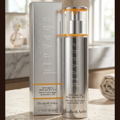Elizabeth Arden PREVAGE Anti-Aging Daily Serum 2.0 1.7oz 50ml New in Box