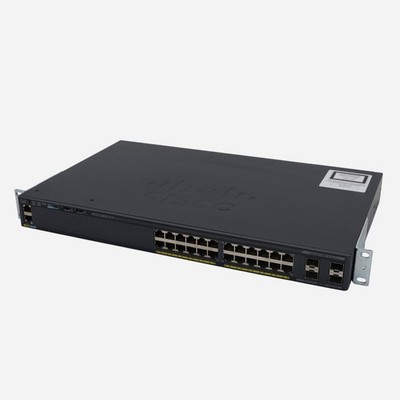 Cisco Catalyst 2960 WS-C2960X-24TS-L 2960-X 24 GigE 4x1G SFP LANBASE Switch