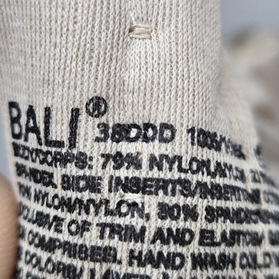 Bali Women Bra 38DDD Beige Minimizer Underwired Strap Adjustable Convertible - Image 4 of 4