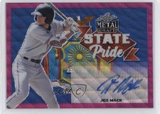 2021 Leaf Metal Draft State Pride Pink Wave 9/10 Joe Mack #SP-JM1 Auto i6j