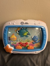 Baby Einstein Sea Dreams Sound Machine  Music Soother Crib Attachment w/ Lights