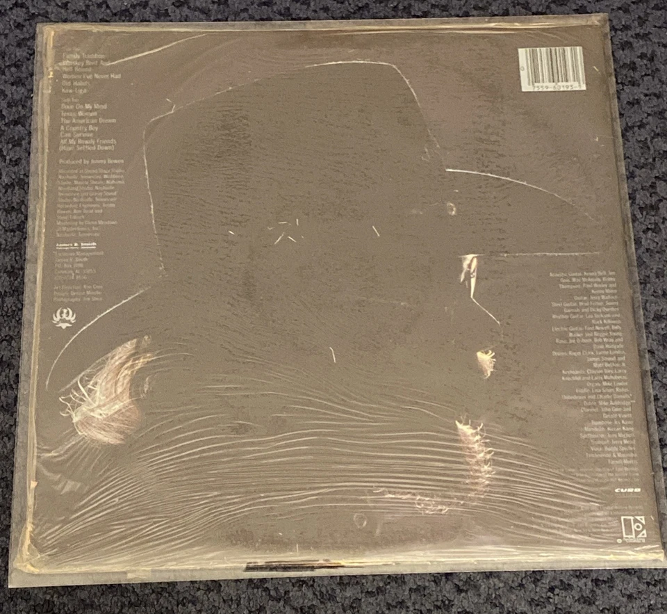 HANK WILLIAMS JR’S GREATEST HITS 1982 VINYL LP Shrink Wrap W/Hype Sticker VG+ - Image 2 of 2