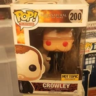 Autographed !! Read Description !!Funko Pop! Vinyl Supernatural Crowley #200