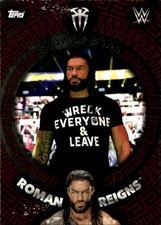 2021 Topps WWE Superstars #218 Roman Reigns