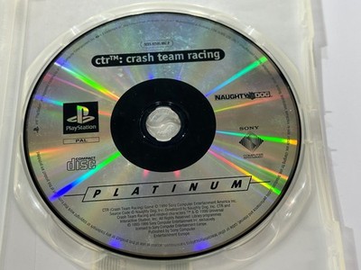 CTR CRASH TEAM RACING (SONY PS1 PLATINUM GAME , G) DISC ONLY