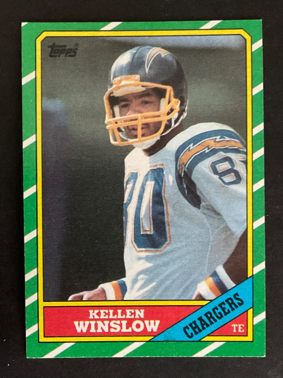 Kellen Winslow 1986 Topps Football Card #237  - San Diego Chargers Tight End HOF