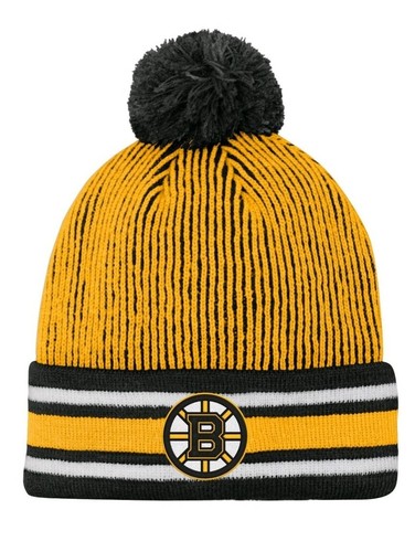 Logo Cuffed Pom Beanie Hat Cap 