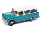 Auto World NEW CASTING 1965 Chevy Suburban (LT GREEN 1:64 Scale Diecast Car 302A