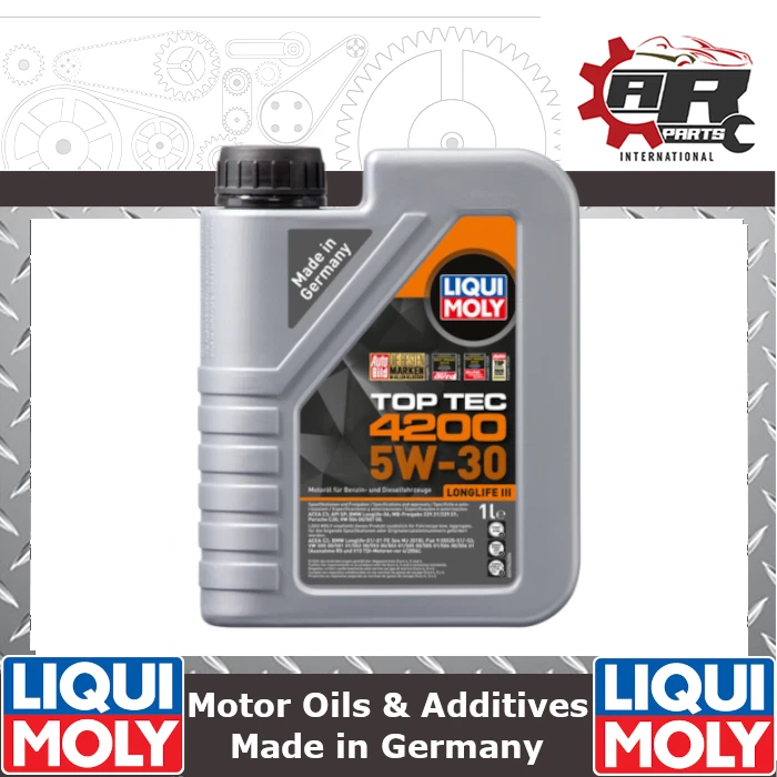 Liqui Moly - Top Tec 4200 5w30 Fully Syn Engine Oil - for VW504.00