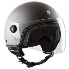 Tucano Urbano El Mettin Open-Face Motorcycle Helmet Matt Grey
